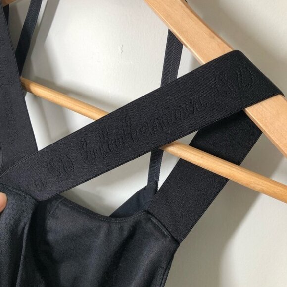 Lululemon Black Awareness Tank Bubble Hem Size 4 - Picture 3 of 8
